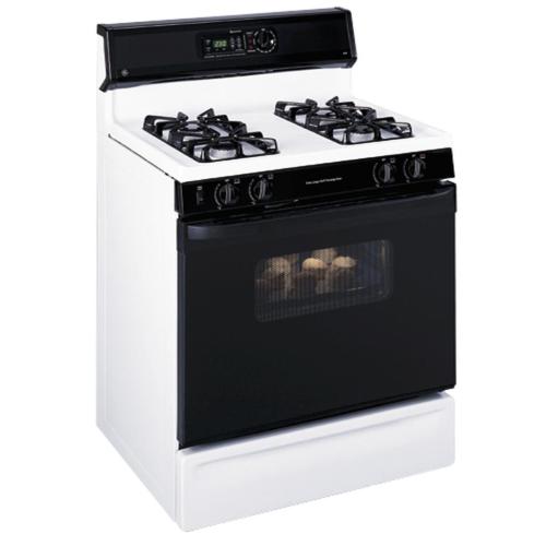 Ge JGBP28DED1WH Gas Range Or Dual Fuel