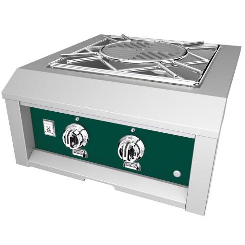 Hestan AGPB24LPGR Power Burner, Built-In, 24-Inch - Lp - Green