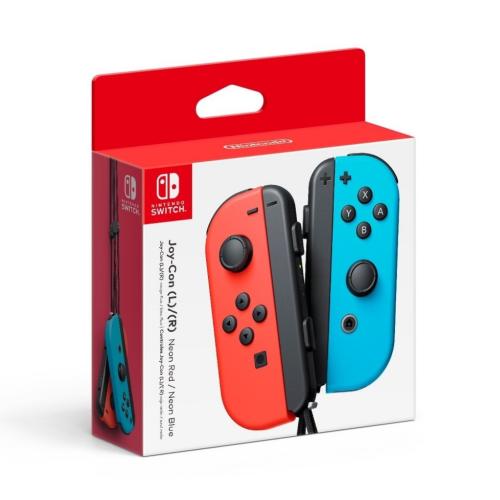 VIDEO GAMING Neon/Red/Neon Blue Joy-Con Con - 45496590130
