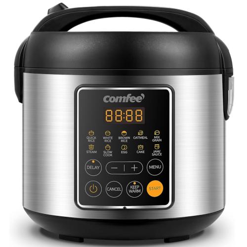 Midea CRD20LB1BSS Comfee Full Intelligent Digital Rice Cooker 450W