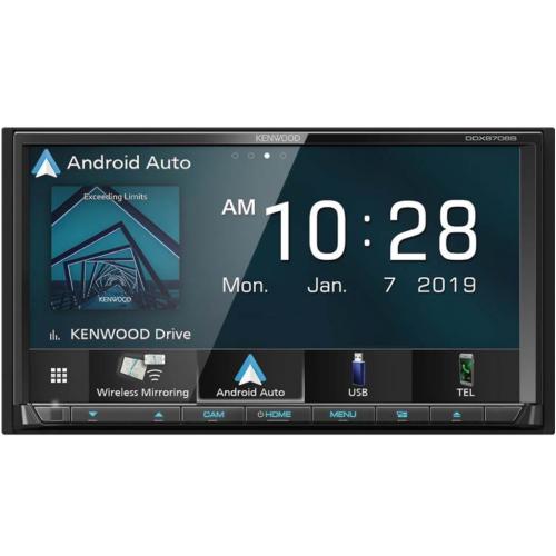 Kenwood DDX8706S 7 Inch Dvd Receiver With Bluetooth