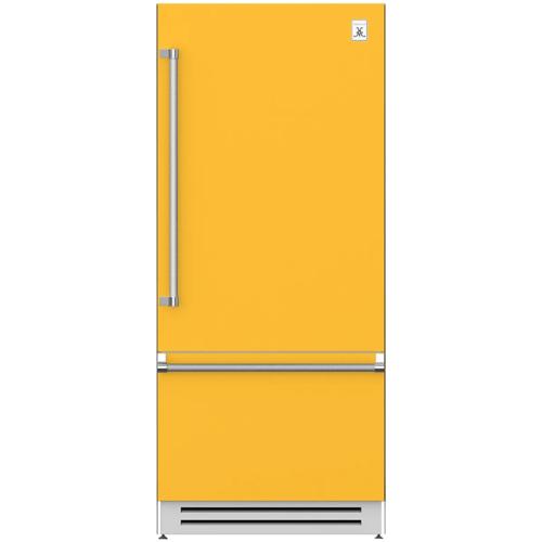 Hestan KRBL36YW Refrigerator, Bottom Mount, Bottom Compressor, Left Hinged,