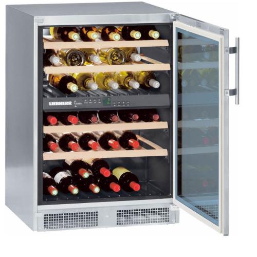 Liebherr WS4000 Multi-Temerature Stainless Steel Wine Storage Cabinet