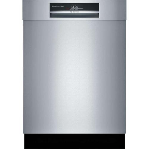 Bosch SHE89PW55N/10 Benchmark® Dishwasher 24'' Custom Panel Ready Stainless Steel