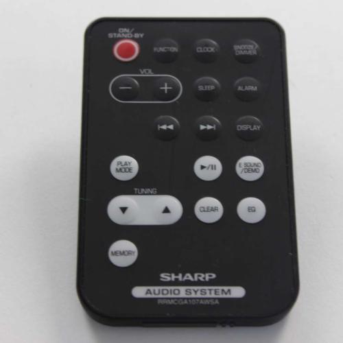 Sharp Remote Control - RRMCGA107AWSA
