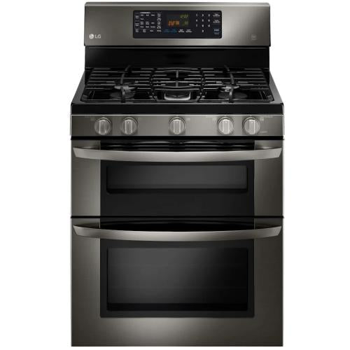 LG LDG3036BD Lg Black Stainless Steel Series 6.1 Cu. Ft. Capacity Gas Dou