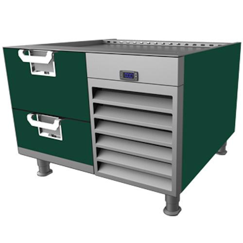 Hestan HFBS48GR Freezer Base, 48-Inch , Self-Contained, Assembly, Green