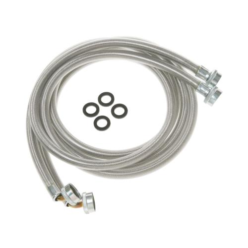 GE 6Ft Ss Washer Hose W/Elbow - WX14X10011