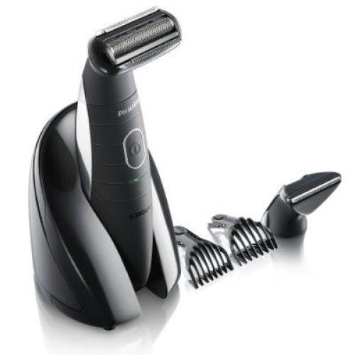 Norelco TT2030/36 Bodygroom Body Groomer 50 Min 2D Head 2 Combs, 5 Lengths