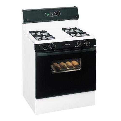 Ge JGBP25BEC4WH Gas Range Or Dual Fuel