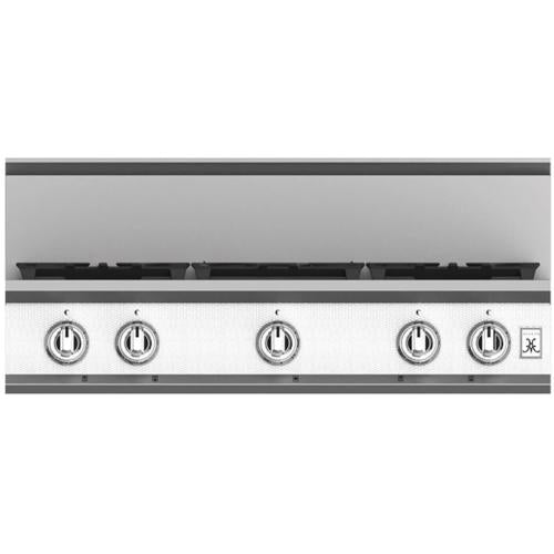 Hestan KRT365NGWH Rangetop, 5 Burner, 36-Inch - Ng - White