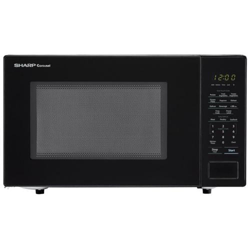 Sharp SMC1131CB Mid Size 1.1 Cft Mwo (Black)