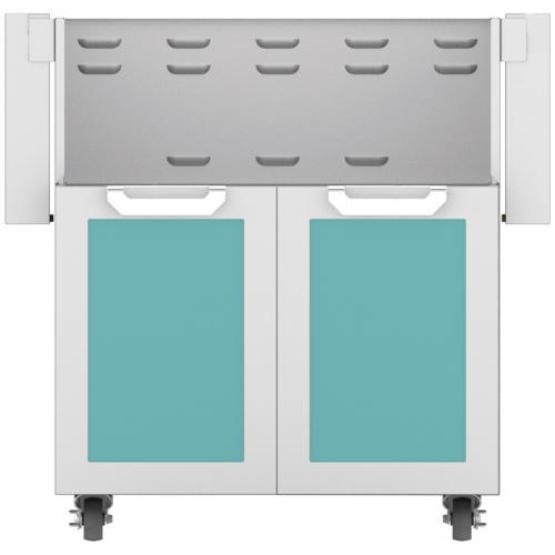 Hestan GCD30TQ Double Door Cart, 30-Inch - Turquoise