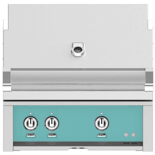 Hestan GMBR30LPTQ Grill, Built-In, (1) Trellis, (1) Sear, Rotisserie, 30-Inch