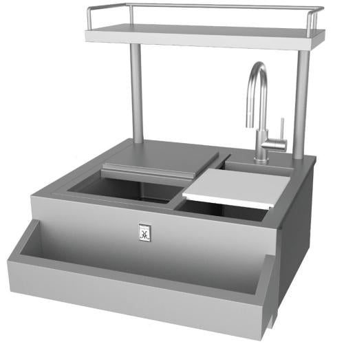Hestan GRCHS30 Refreshment Center With High Shelf, 30-Inch