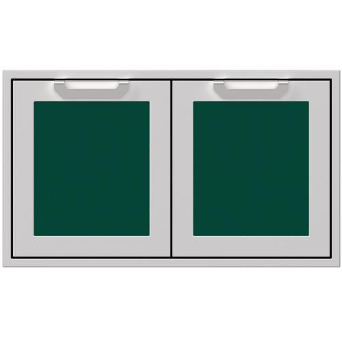 Hestan AGSD36GR Double Storage Doors, Marquise, 36-Inch , Green