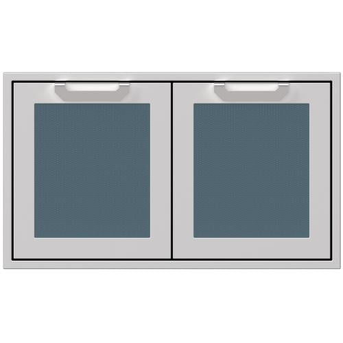 Hestan AGAD42GG Double Access Doors, Marquise, 42-Inch - Dark Gray