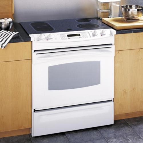Ge JSP57WF2WW Electric Range