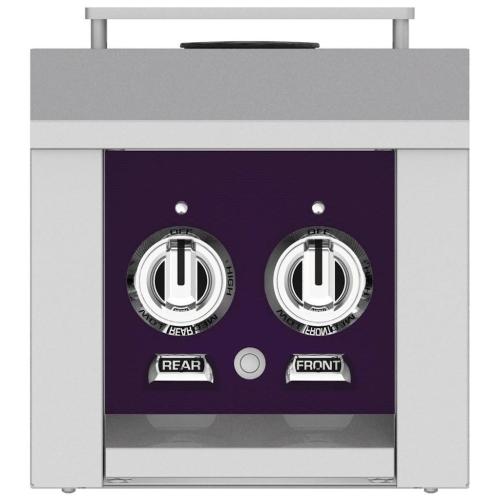 Hestan AGB122LPPP Double Side Burner, Built-In, 12-Inch - Lp - Purple