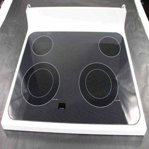 GE Rangetop Glass Asm (Wh) - WB62X26651