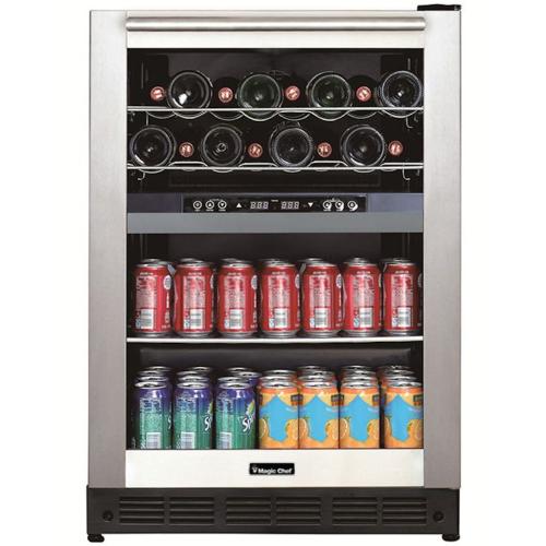 Magic Chef BTWB530ST1 Wine & Beverage Cooler