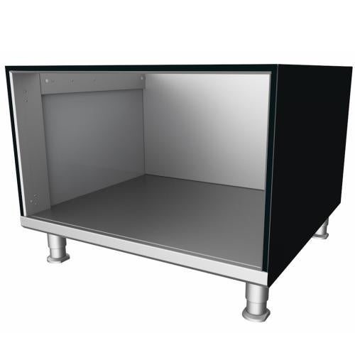 Hestan HCB30BK Cabinet Base, Open, Assembly, 30, Black
