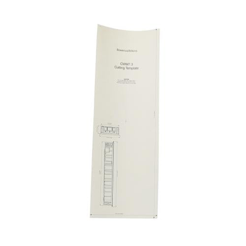 Bowers &Wilkins Cwm7.3 Cutout Template - TT75310