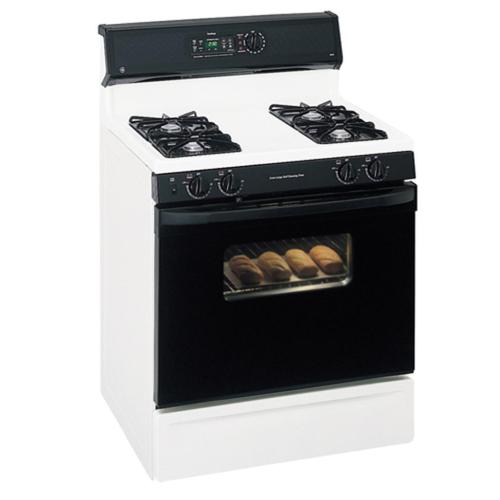 Ge JGBP26BEA4WH Gas Range Or Dual Fuel