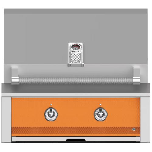 Hestan EAB30LPOR Grill, Aspire, Built-In, (2) U-Burner, 30-Inch - Lp - Orange