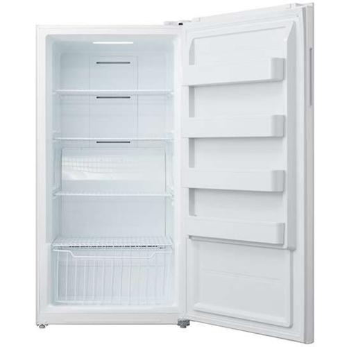 Midea MRU17B2AWW 17 Cu. Ft. 33-Inch Convertible 2-In-1 Upright Freezer/Fridge