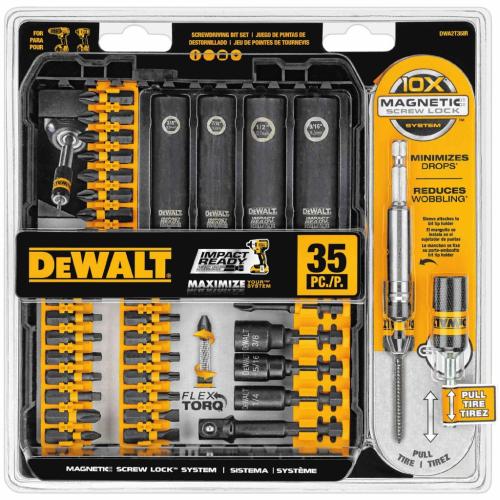 Hvac Parts Dwlt 35Pc Screwdriving Set - DWA2T35IR