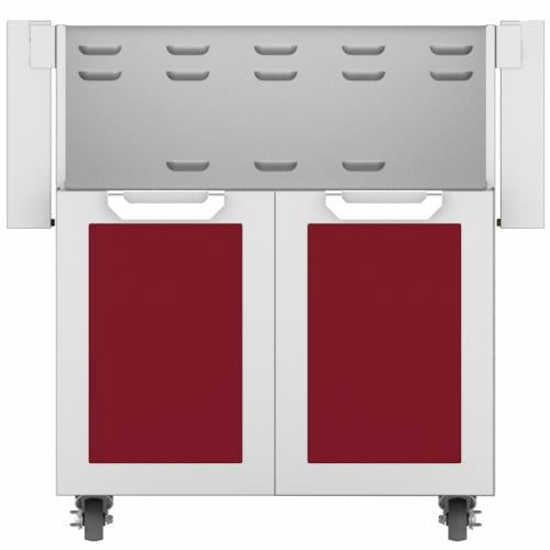 Hestan GCD36BG Double Door Cart, 36-Inch - Burgundy