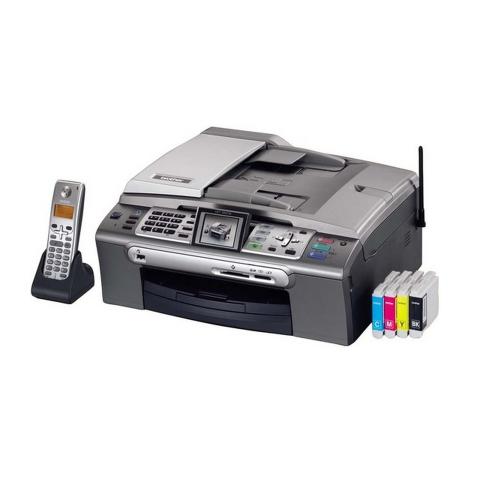 Brother MFC845CW Photo Color All-In-One With Wireless Networking And 5.8Ghz C