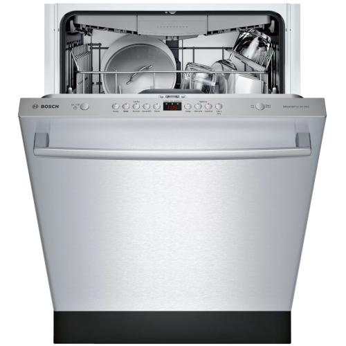 Bosch SHXM4AY55N/28 100 Series Dishwasher 24'' Stainless Steel