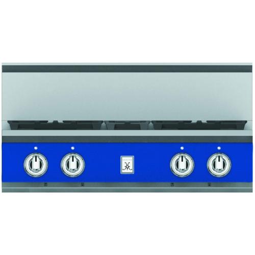 Hestan KRT304NGBU Rangetop, 4 Burner, 30-Ng-Blue