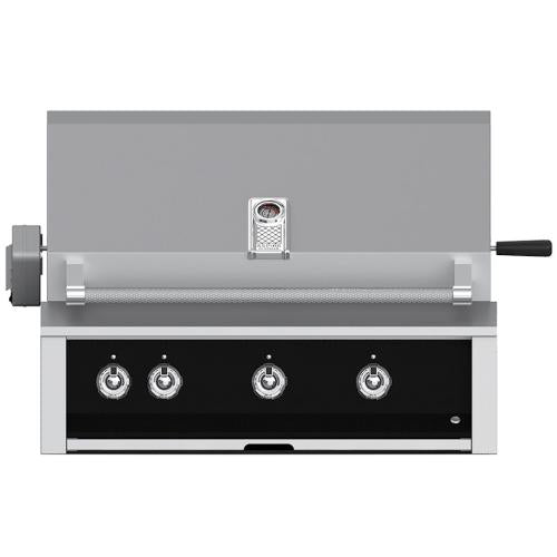 Hestan EMBR36NGBK Grill, Aspire, Built-In, (2) U-Burner, (1) Sear, Rotisserie,