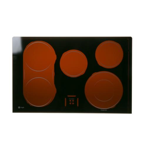 GE Maintop Glass Asm (Bk) - WB62T10776