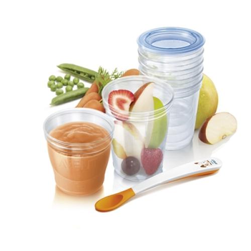 Avent SCF720/97 Avent Avent Food Storage Cups Bpa-Free