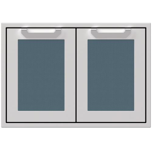 Hestan AGAD30GG Double Access Doors, Marquise, 30-Inch - Dark Gray