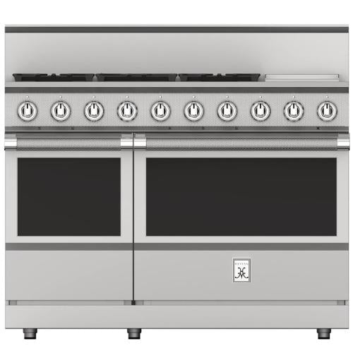 Hestan KRG485GDNG Range, 5 Burner With Griddle, All Gas, 48-Inch - Ng - Stainl