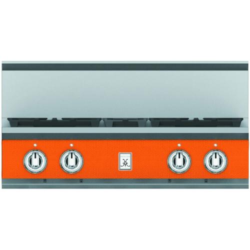 Hestan KRT304NGOR Rangetop, 4 Burner, 30-Ng-Orange
