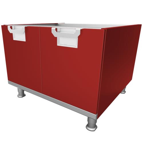 Hestan HCD48RD Cabinet Base, Doors, Assembly, 48, Red