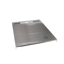 Whirlpool Dishwasher Door Outer Panel Assembly (Black Stainless) - W11231157