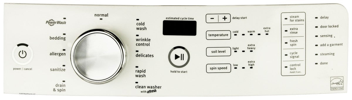 Whirlpool Control Panel - W10339549