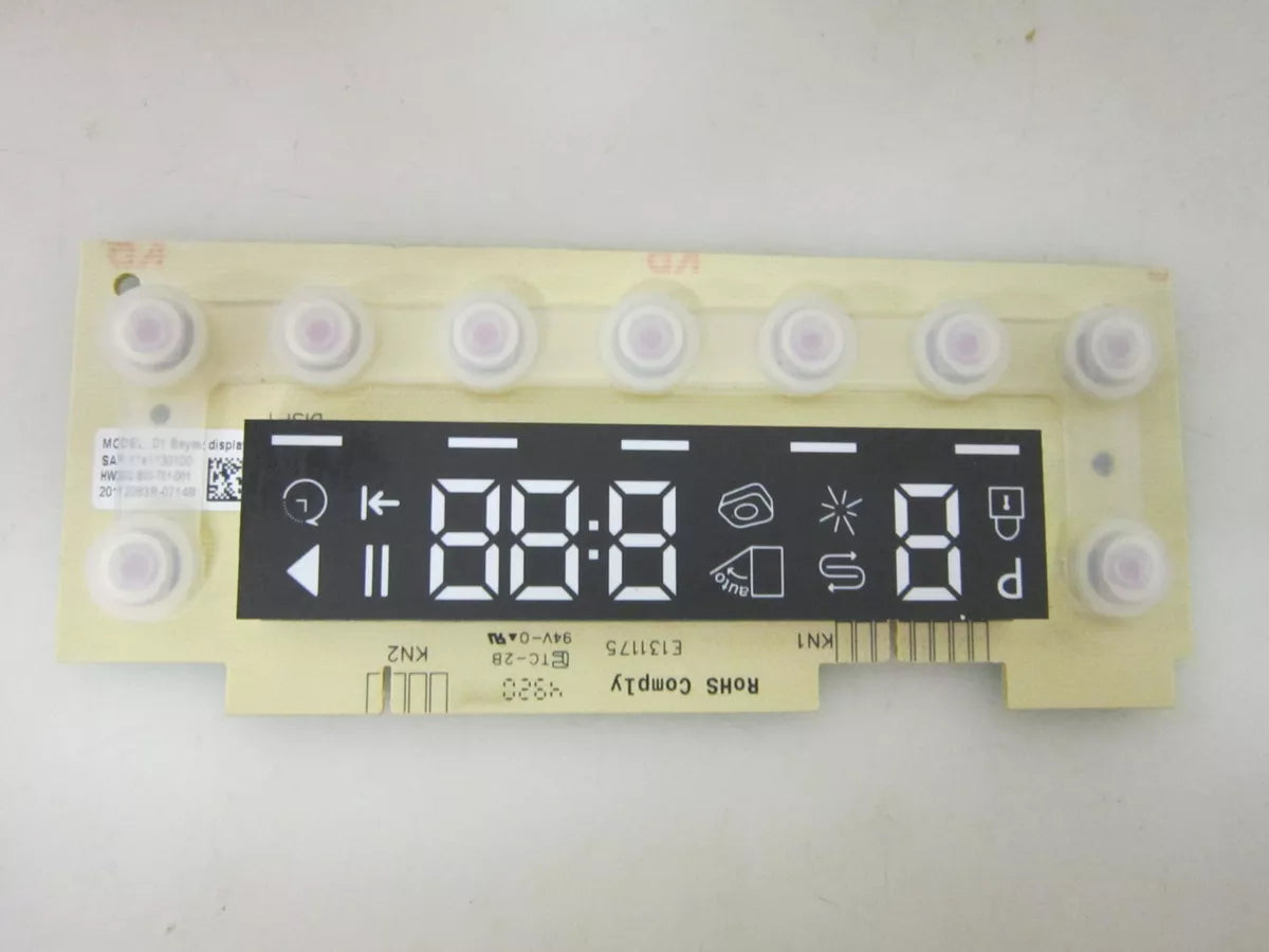 Beko Dishwasher D1 Display Card - 1741130200