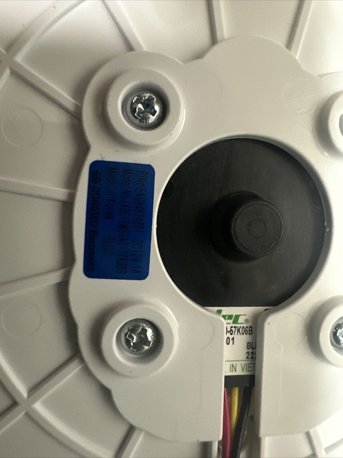 LG Motor Assembly, Dc - EAU64824801