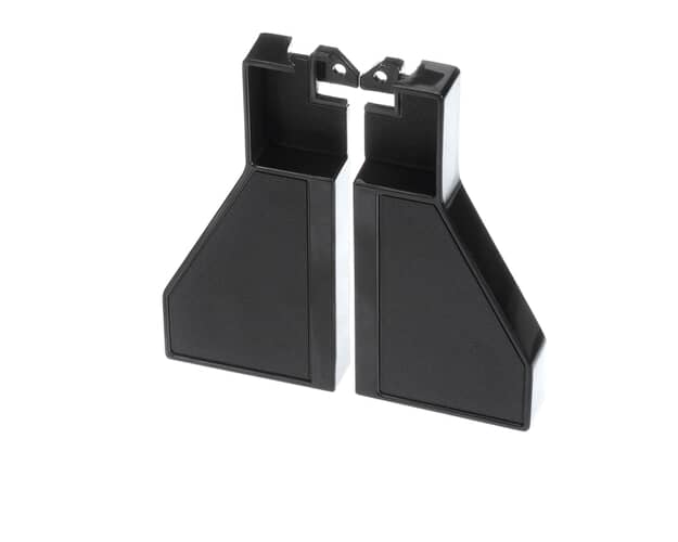Electrolux End Cap Set,L&R,Black - 318254699