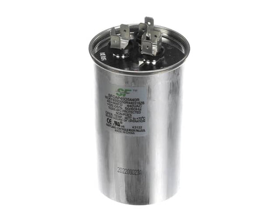Trane 45+5Mfd 370/440V Rnd Run Cap. - SFCAP45D5440R